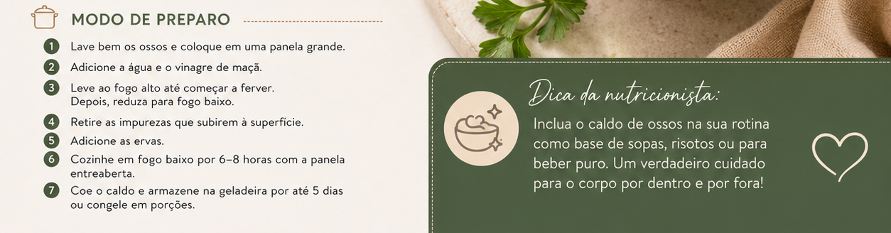 caldo de ossos